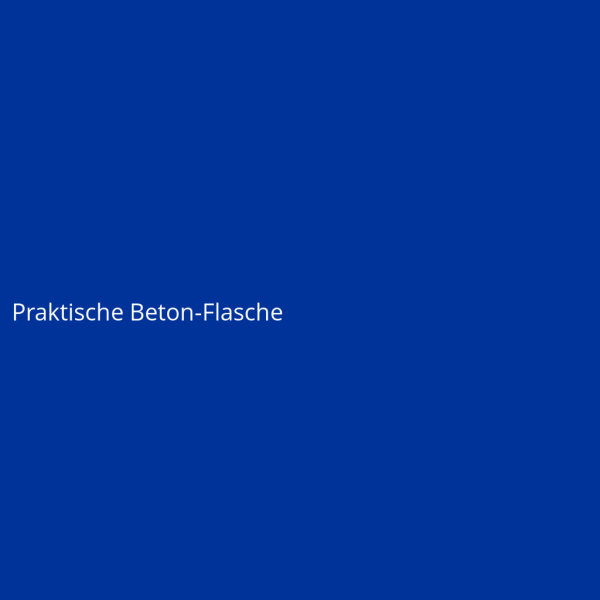 Praktische Beton-Flasche
