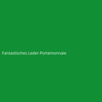 Fantastisches Leder-Portemonnaie