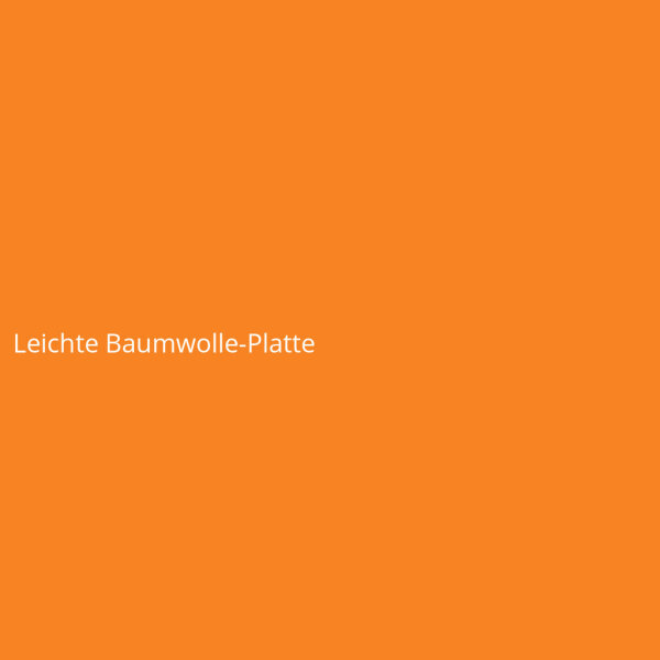 Leichte Baumwolle-Platte