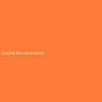 Leichte Bronze-Flasche