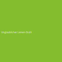 Unglaublicher Leinen-Stuhl