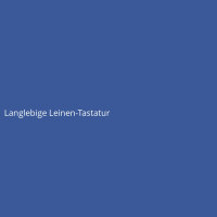 Langlebige Leinen-Tastatur